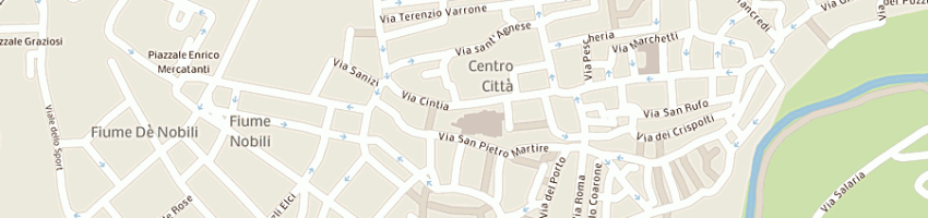 Mappa della impresa foti calzature srl a RIETI