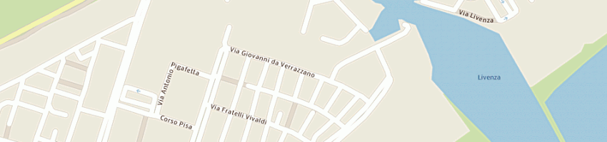 Mappa della impresa favel (snc) a CAORLE