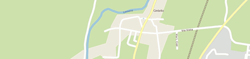 Mappa della impresa sinty shop di versolato michela a TEGLIO VENETO