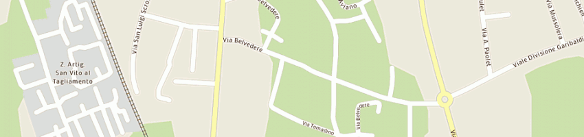 Mappa della impresa associazione culturale cleo a SAN VITO AL TAGLIAMENTO