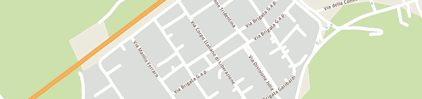 Mappa della impresa gum tree sas a PESARO