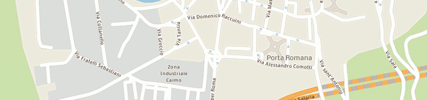 Mappa della impresa lu bermontese di de santis giovanni e c snc a RIETI