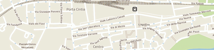 Mappa della impresa di lorenzo alfredo a RIETI