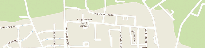 Mappa della impresa parrucchiere per uomo sergio a RIETI