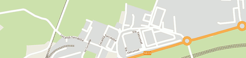 Mappa della impresa veral snc di fabris ivano e vignandel daniela a CASARSA DELLA DELIZIA