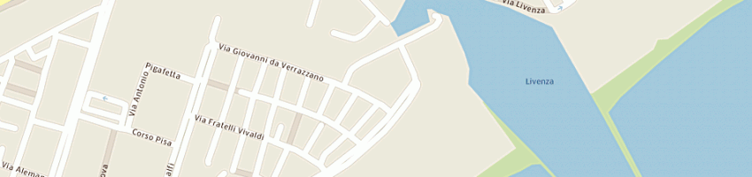 Mappa della impresa hotel ambassador snc di bortoluzzo silvano e c a CAORLE