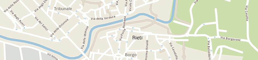Mappa della impresa inches luciano a RIETI
