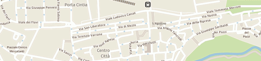 Mappa della impresa fratantoni arredamenti a RIETI