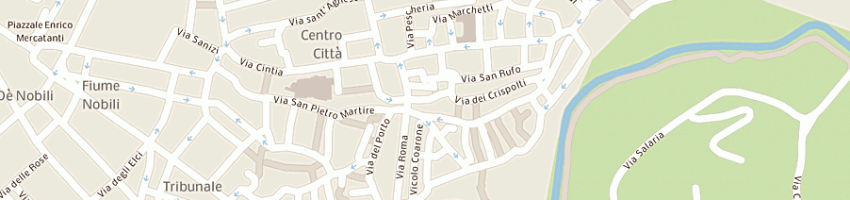 Mappa della impresa michelangeli stefania a RIETI