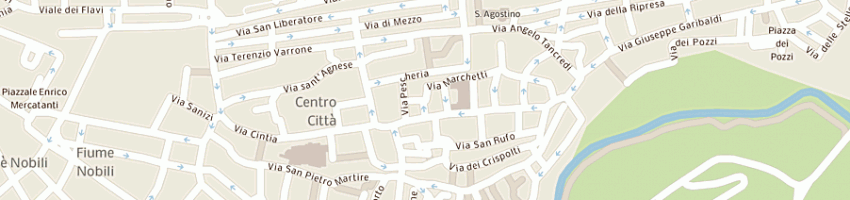 Mappa della impresa scopigno fabrizio a RIETI