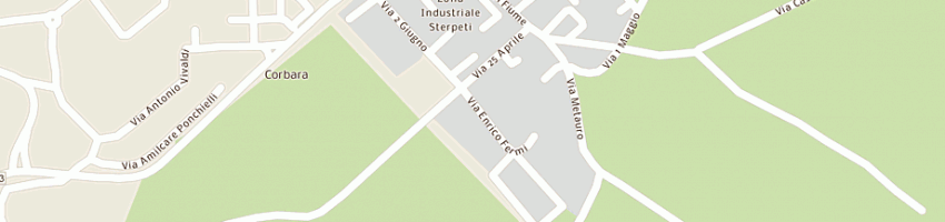 Mappa della impresa pb group spa a MONTEFELCINO