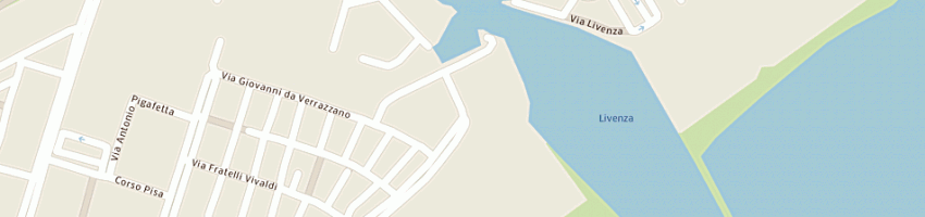 Mappa della impresa grand hotel san giorgio snc di acco umberto e c a CAORLE