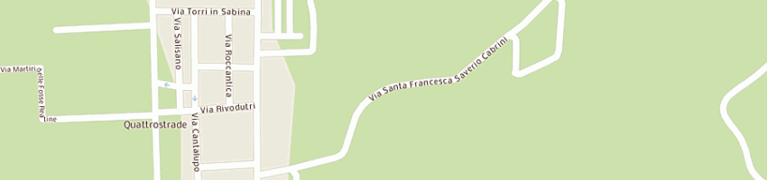 Mappa della impresa icb snc di brugnoli giuliano e fabio a RIETI