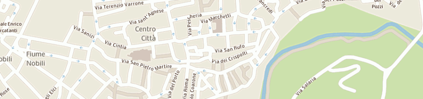 Mappa della impresa takala' arredamenti srl a RIETI