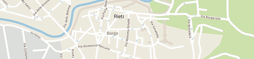 Mappa della impresa bevilacqua antonio a RIETI