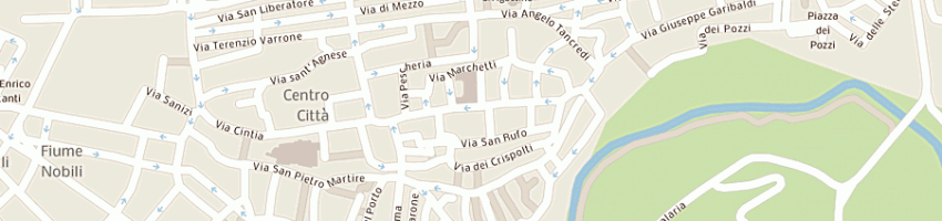 Mappa della impresa l'ufficio srl a RIETI