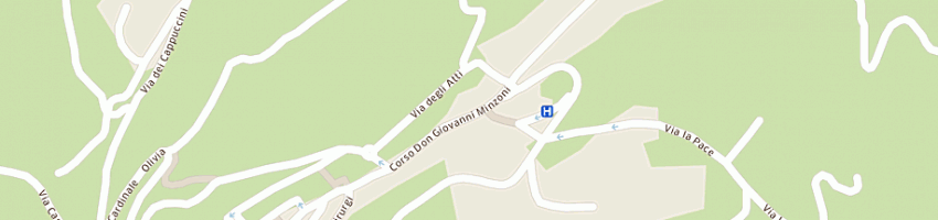 Mappa della impresa casa di riposo s giuseppe a SASSOFERRATO