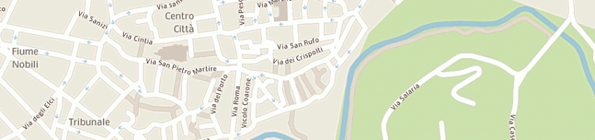 Mappa della impresa municipio a RIETI