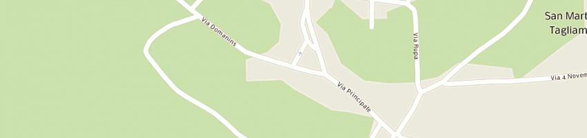 Mappa della impresa gandini silvio a SAN MARTINO AL TAGLIAMENTO