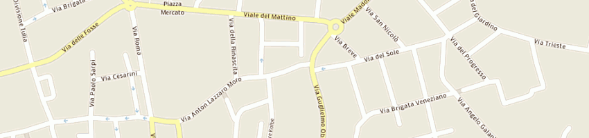 Mappa della impresa bartolozzi giuseppina a SAN VITO AL TAGLIAMENTO