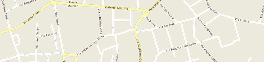 Mappa della impresa nocent gianluca a SAN VITO AL TAGLIAMENTO