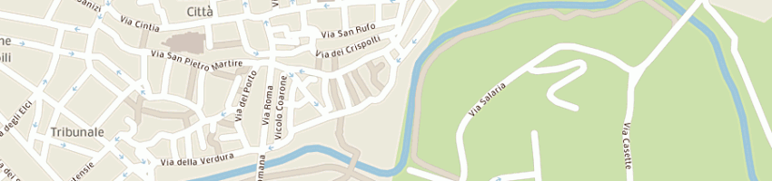 Mappa della impresa pia unione a RIETI