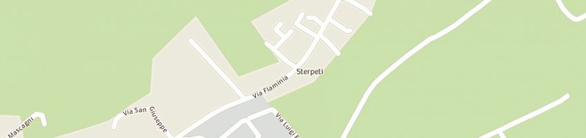 Mappa della impresa manoni nazzareno-woman line a MONTEFELCINO