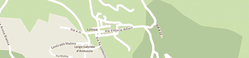 Mappa della impresa giardina fedele a LAMPEDUSA E LINOSA