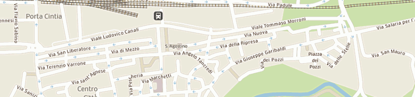 Mappa della impresa attorre livio a RIETI