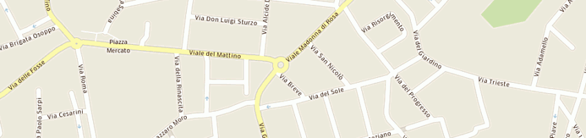 Mappa della impresa piagno francesco e c snc a SAN VITO AL TAGLIAMENTO