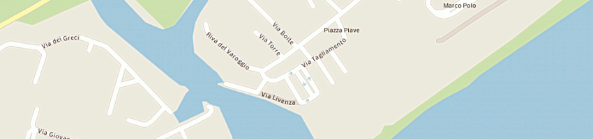 Mappa della impresa capitaneria di porto a CAORLE