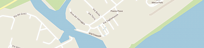 Mappa della impresa pavone srl a CAORLE