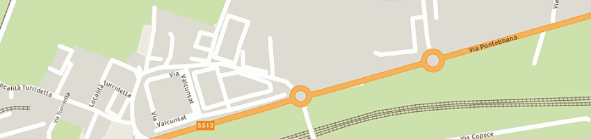 Mappa della impresa screen light srl a CASARSA DELLA DELIZIA