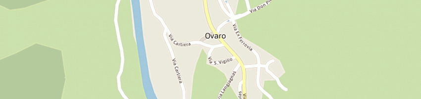 Mappa della impresa ristorante al maggiolino a OVARO