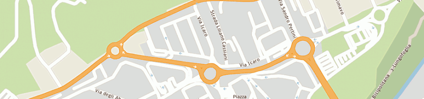 Mappa della impresa interstudio archavecchi ingcripanti ingeolmeda a PESARO
