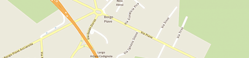 Mappa della impresa viola gabriella a LATINA