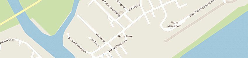 Mappa della impresa soggiorno qcabka d'oro a CAORLE