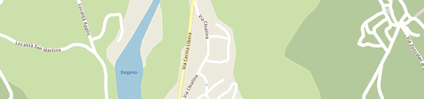Mappa della impresa vidali renato a OVARO