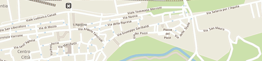 Mappa della impresa one box srl a RIETI