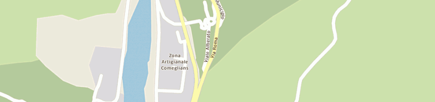 Mappa della impresa del fabbro luciano a COMEGLIANS
