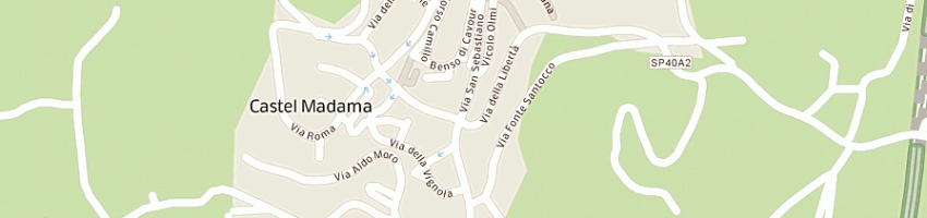 Mappa della impresa ciesse srl a CASTEL MADAMA