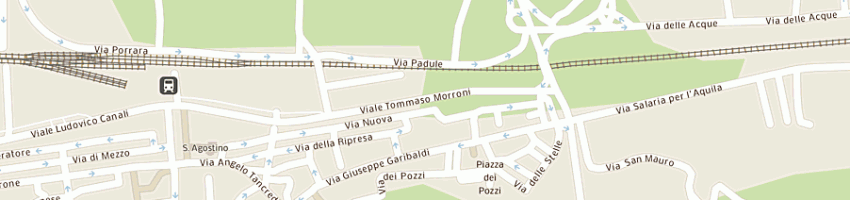 Mappa della impresa bar pub lady hawke di zene e occhiodoro snc a RIETI