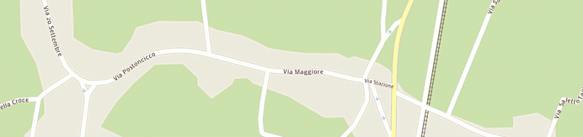 Mappa della impresa osteria agli alberi a SAN MARTINO AL TAGLIAMENTO