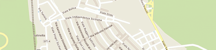 Mappa della impresa farmacie gerardi dr rosalia a GIBELLINA
