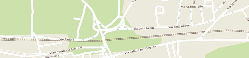 Mappa della impresa passarani mauro a RIETI