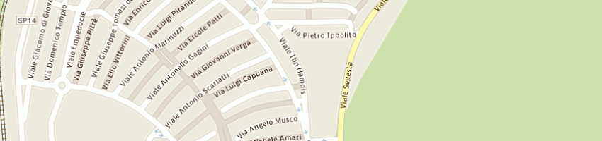 Mappa della impresa comune di gibellina a GIBELLINA