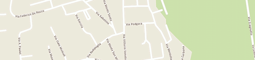 Mappa della impresa bar centrale a SAN VITO AL TAGLIAMENTO