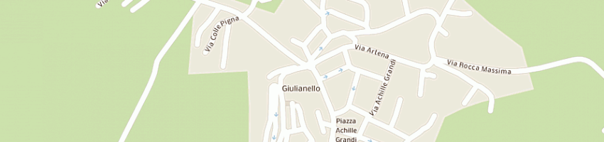 Mappa della impresa flli tora srl a CORI