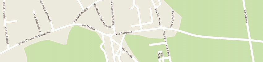 Mappa della impresa trattoria da giona a SAN VITO AL TAGLIAMENTO