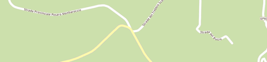 Mappa della impresa ristorante da fiorella a PESARO